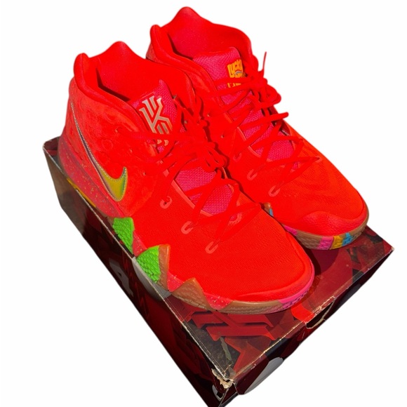 Lucky Charms Kyrie Irving Shoe Line Basketball Shoes Kyrie Irving Lucky Charms Sneakers HOT Nike Kyrie